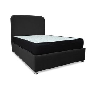Combo Basecama y Colchón Comfort Negro más Espaldar