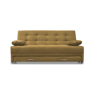 Sofacama Bachmann Nido Tarima 3 Posiciones Camel + 2 Cojines