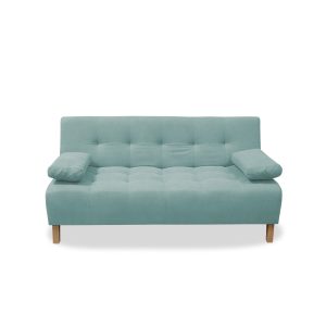 Sofacama Egli 3 Posiciones Reclinable Menta+ 2 Cojines